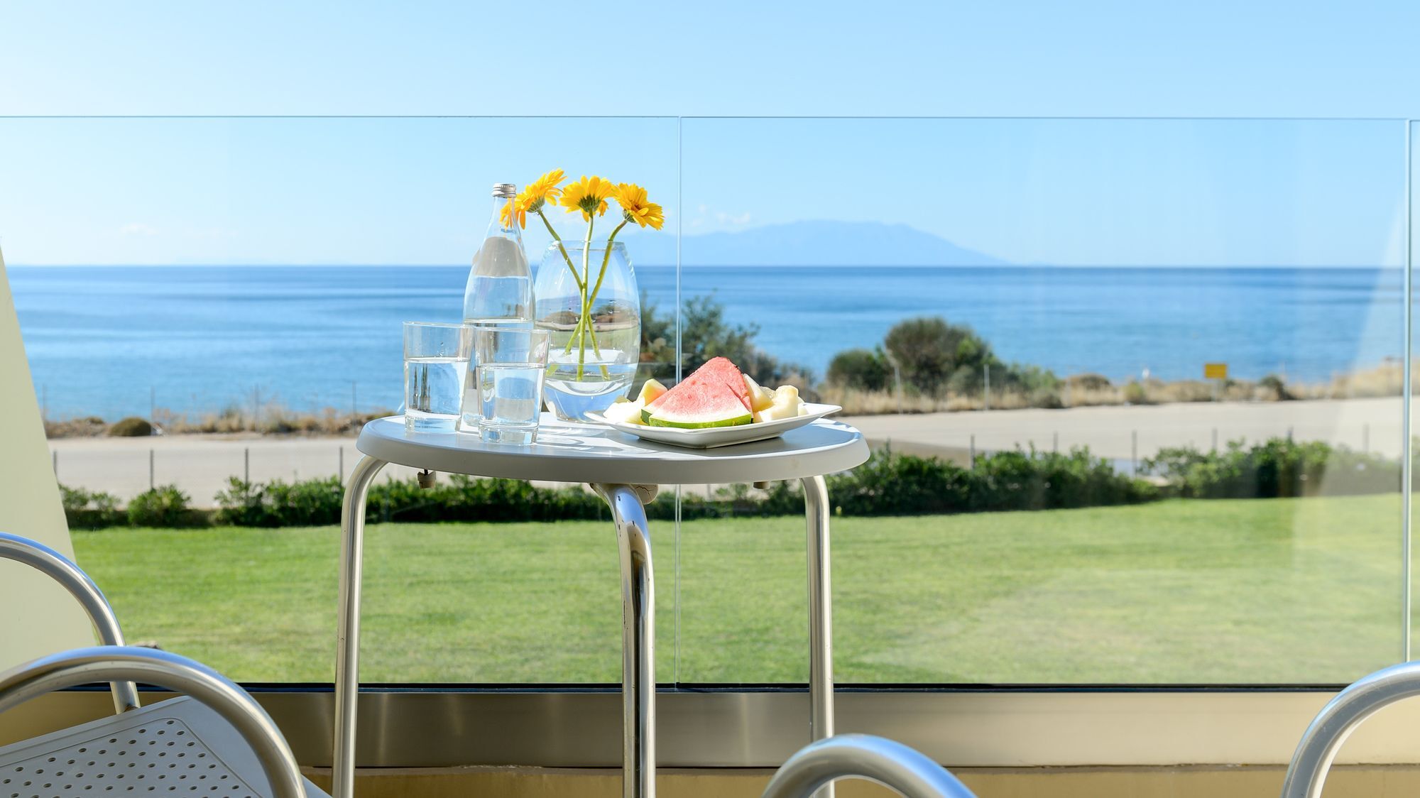 فندق وسبا Alexander Beach أليكسانثيربوليس المظهر الخارجي الصورة View from the hotel