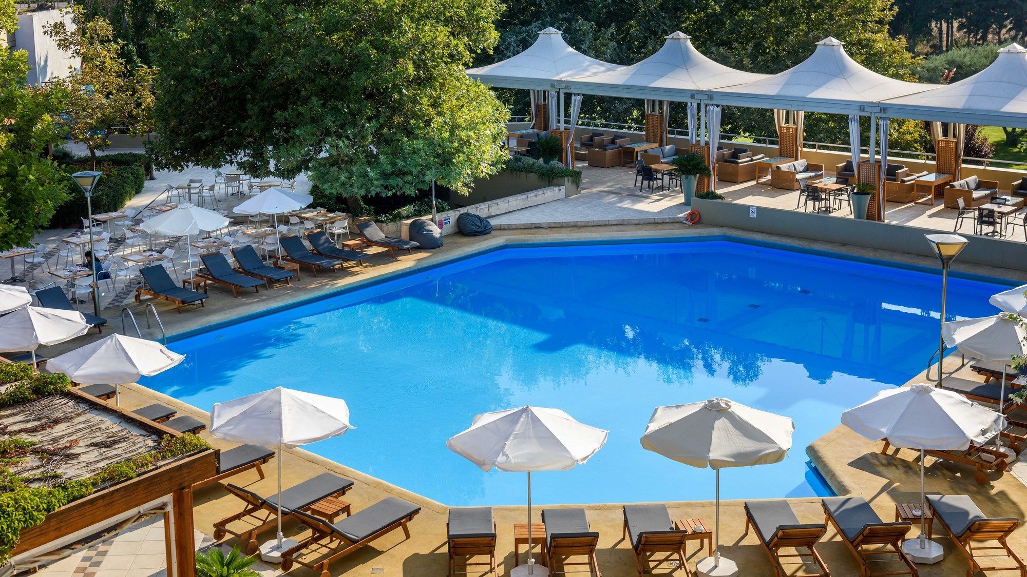 فندق وسبا Alexander Beach أليكسانثيربوليس المظهر الخارجي الصورة The pool at the hotel